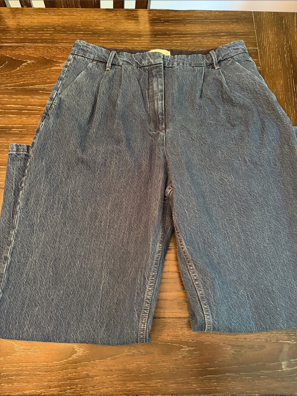 Abercrombie & Fitch Relaxed Dark Blue Boyfriend Jeans